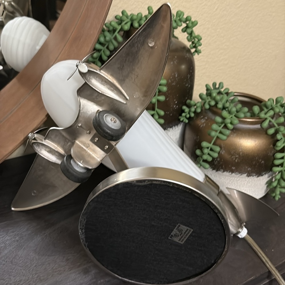 Vintage Rocket Lamp with White Shade - Picture 12 of 15